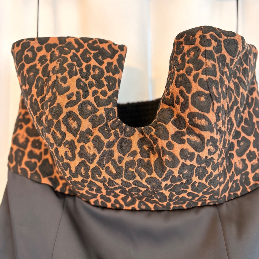 Maeve Leopard print Corset dress XL Mob Boss Bustier Going Out Autum wedding - Picture 2 of 8